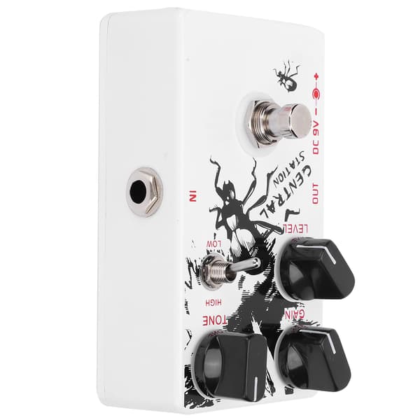 Metalventil Distortion Effektpedal Stompbox Musikinstrument Tilbehør