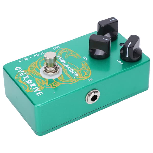 Overdrive Gitarrpedal True Bypass Effekt för Elgitarr Musiktillbehör