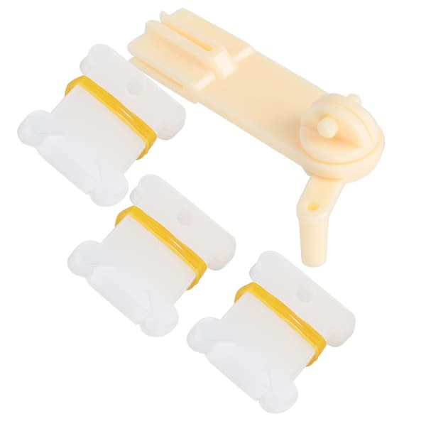 Korsstingstråd Organizer Kit med Plastspoler og Manuelt Vikleværktøj