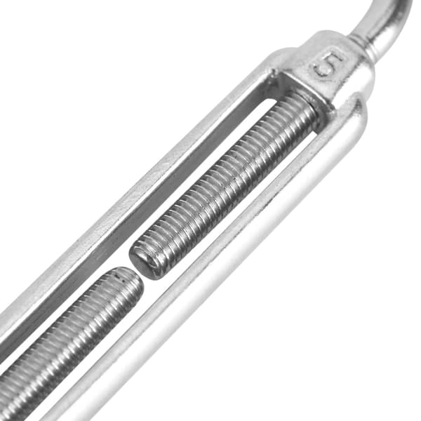 8 stk/sæt sølv rustfrit stål solsejl hardware kit installationstilbehør