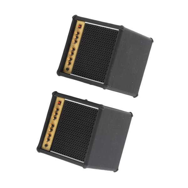 2-pack PLA gitarrplektrumbox högtalardesign heminredning plektrumförvaring 4,1x4,1x4cm