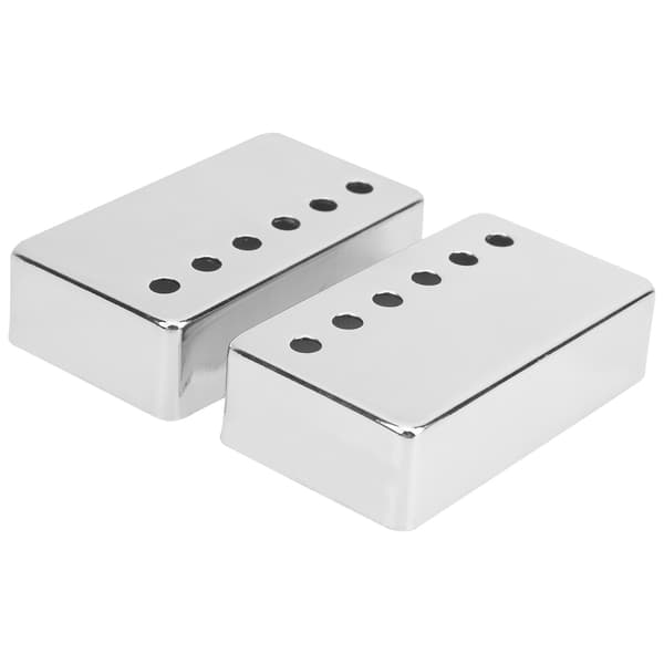 2x Elgitarr Pickup Skalöverdrag Nickelsilver 50/52mm Gitarrdelar