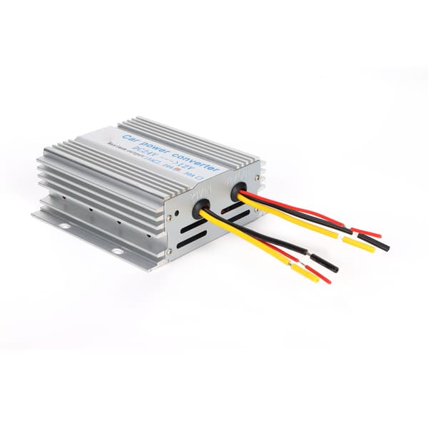 24V til 12V 20A 240W Bilstrømomformer DC-adapter til bus, lastbil, autocamper, solsystem