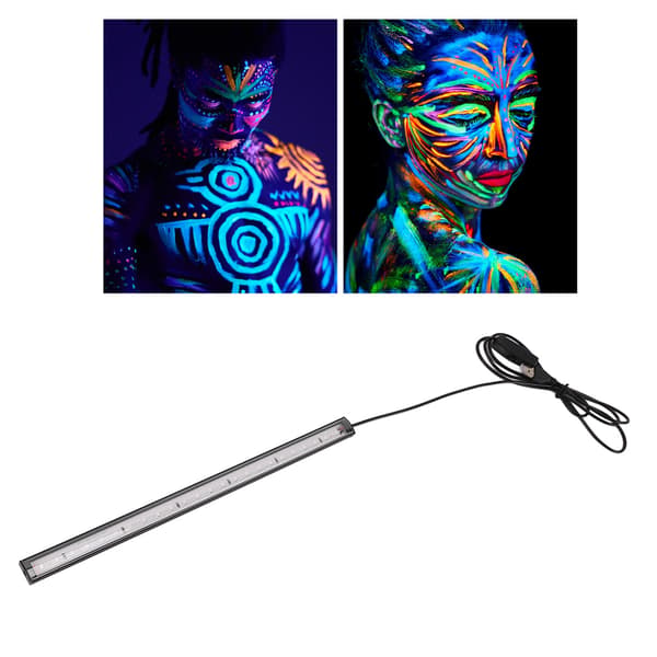Mångsidig USB 5V LED Black Light Bar Tube UV Blacklight Strip Light för fest sovrum