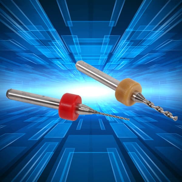 10 stk. 0,6-1,5 mm hårdmetal mini mikroborebits til CNC PCB printkort