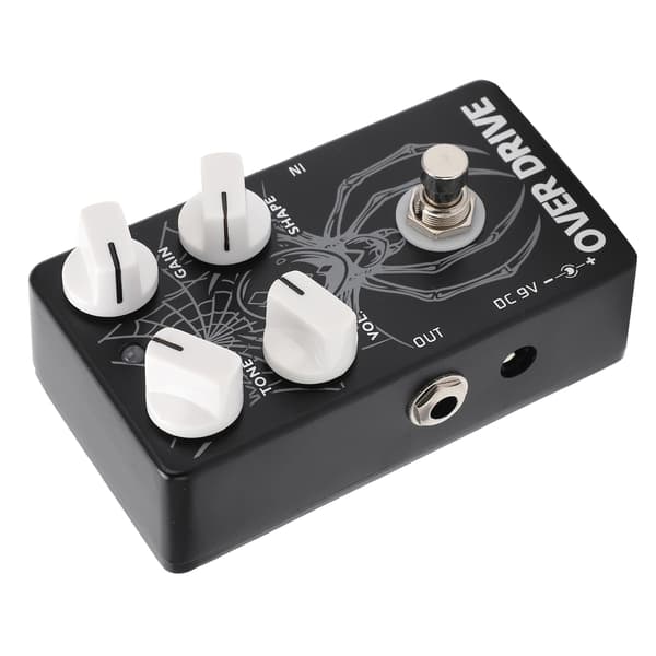 Gitarr Stompbox Overdrive Speed Music Gear med True Bypass CP-65 DC9V
