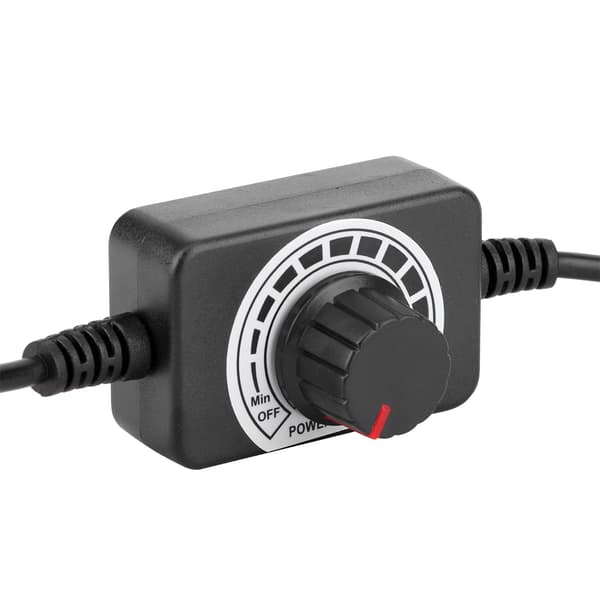 5-24V Variabel DC Hastighedsregulator Uendelig Lys Temperaturkontakt til Motor Boremaskine Controller