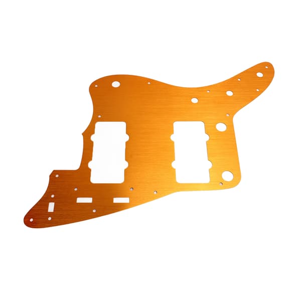 Elgitarr Aluminiumlegering Scratchplate Guld Snabbmonterad Anti-Rep Reserv 1-Pack