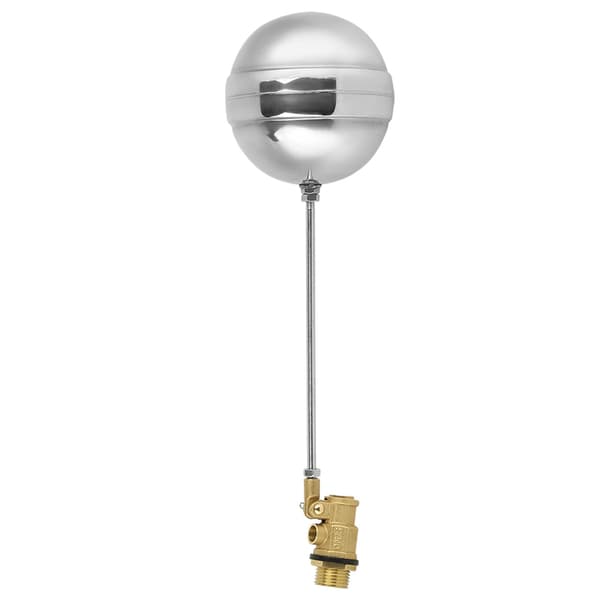DN15 G1/2 Messing Han Gevind Vand Sensor Rustfrit Stål Flydekugleventil