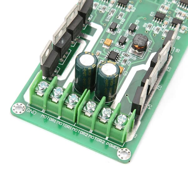 IRF3205 Dual Channel DC Motor Driver Board Module H-bro med bremsefunktion