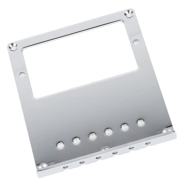 Kraftig metall 4-strängad gitarrstallplatta Standard reservdel för basgitarr och akustiska gitarrtillbehör