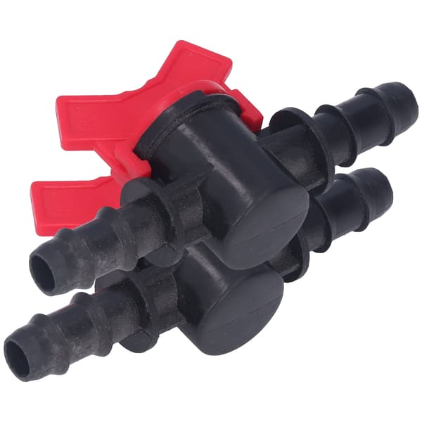 2 stk. flowreguleringsventil vandstopregulator ABS-afbrydertilbehørssæt 12 mm / 0,47 tommer
