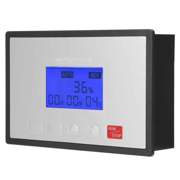 60A 10-55V DC Borstmotor Varvtalsregulator Digital LCD Långsam Körning/Stopp Timer Vändbar