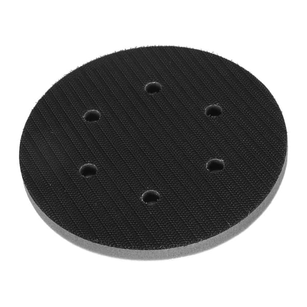 150 mm diameter blød buffer svampe-interfacepude til slibepuder (6 huller)