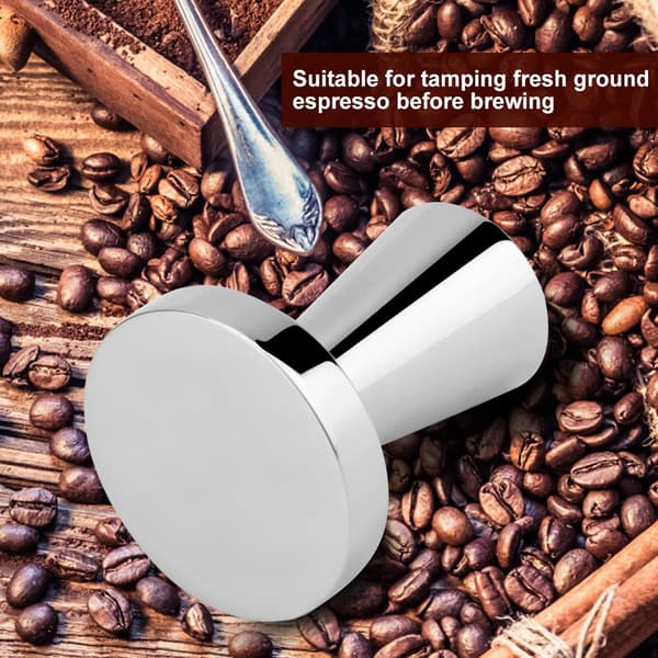 Kaffestamper i rustfrit stål Espresso Tamper Kaffebønnepresser