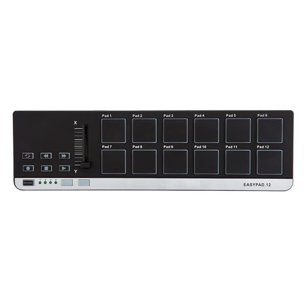 Worlde EasyPad.12 Kompakt Mini USB 12 Trigger Pad MIDI-kontroller