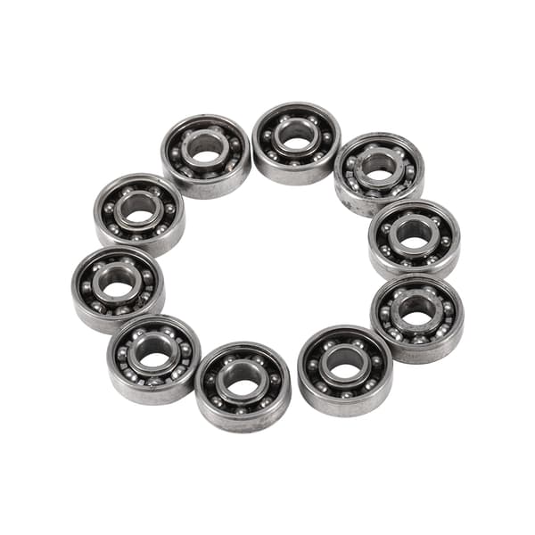 10 stk. miniaturekuglelejer i stål 608 til fingerspidslegetøj Spinner 8*22*7mm