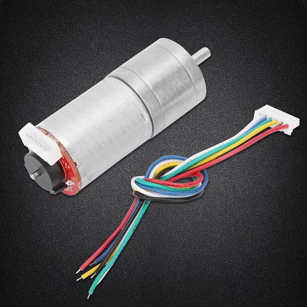 DC 6V Encoder Gear Motor Hastighedsreduktionsmotor til Robot RC Bil DIY Motor Legetøj