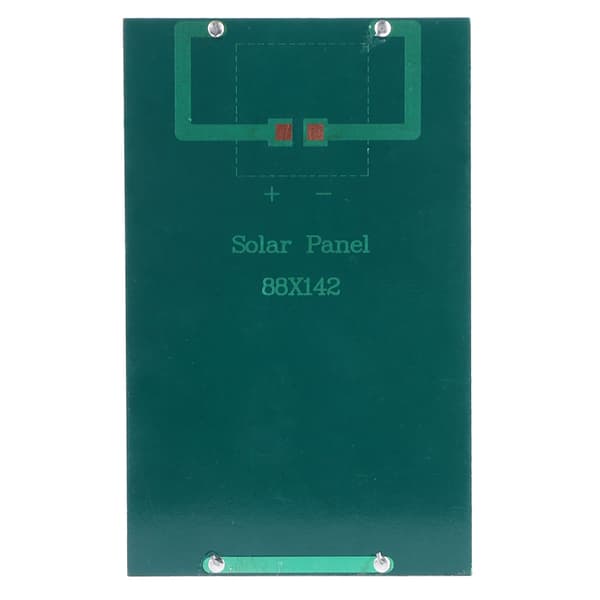 1.9W 5V Mini Polysilicium Solpanel Modul Sol Udendørs Camping Batterioplader DIY Dele