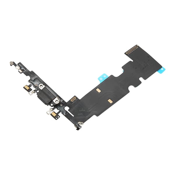 iPhone 8 Plus Opladningsport Udskiftning Flexkabel, USB-stik Dock, Sort