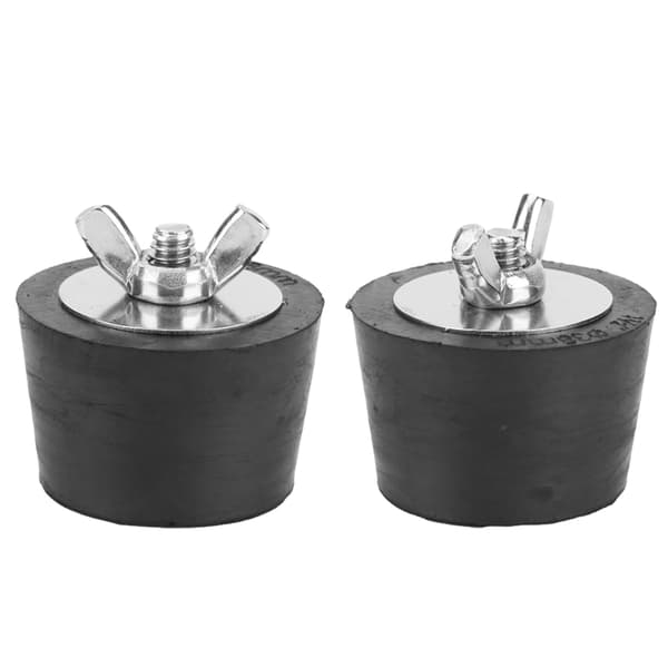 2PCS 1,5 tums gummi expansionsplugg för vinterförberedelse av pool- och spaledningar
