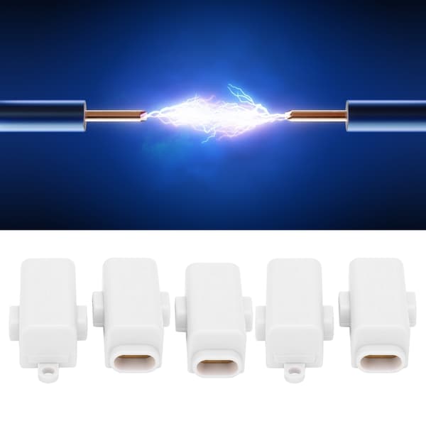 5 stk. terminal parallel splitter kobber samleboks til loftlampe ledningsføring (ZK-T1)
