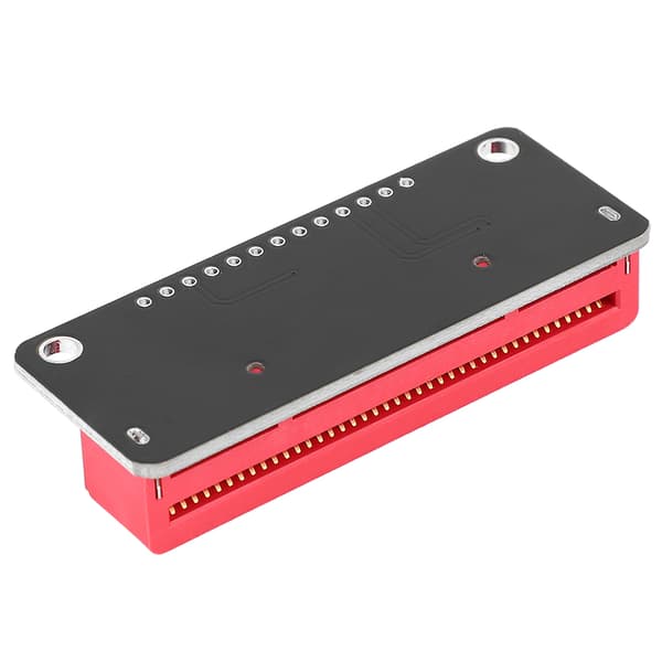 Forlængerplade Guldbelægning MINI/Micro:bit Komponenter Dele 2.54mm Pin (Rød)