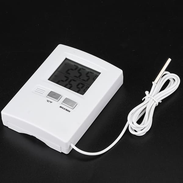 Högprecision LCD Digital Inomhus- och Utomhustermometer Temperaturmätare Batteridriven