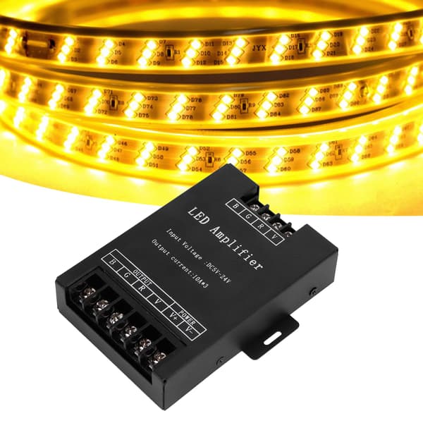 LED Signalforstærker Lampe RGB Lysstrimmel Strømcontroller Repeater Modul DC5-24V