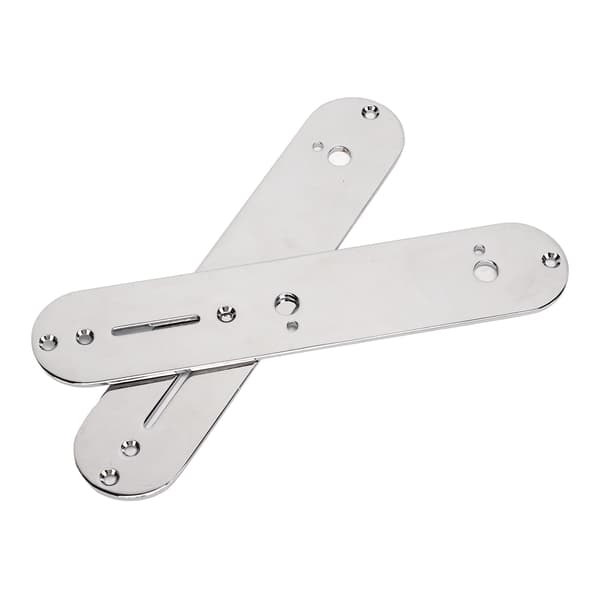 2-pack elgitarrkontrollplatta 7 mm metallgitarrdelar för reservdelar