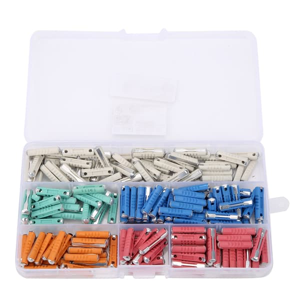 200 st 5A/8A/10A/16A/25A Bilbladssäkringar 32V Standard Bilbytesats