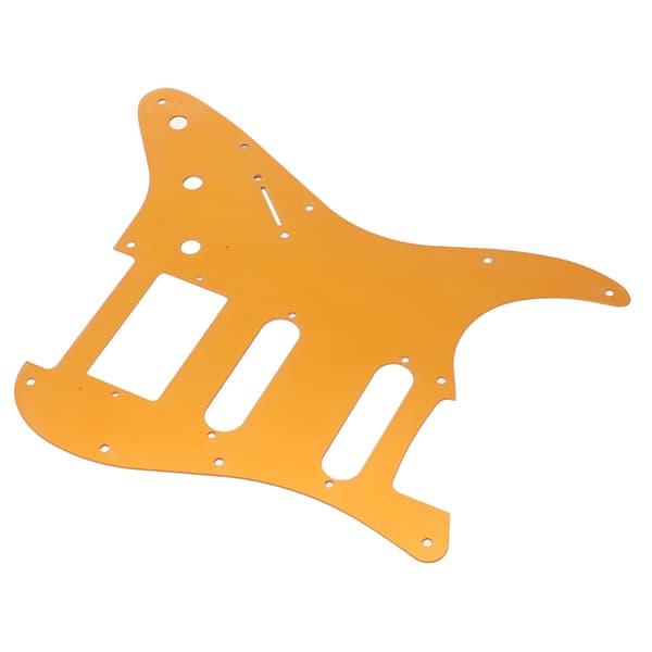 SSH elgitarrplektrumskydd aluminiumlegering orange repskydd för skydd