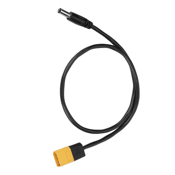 XT60 han-kuglestik til han DC 5.5 x 2.5mm DC5525 strømkabel