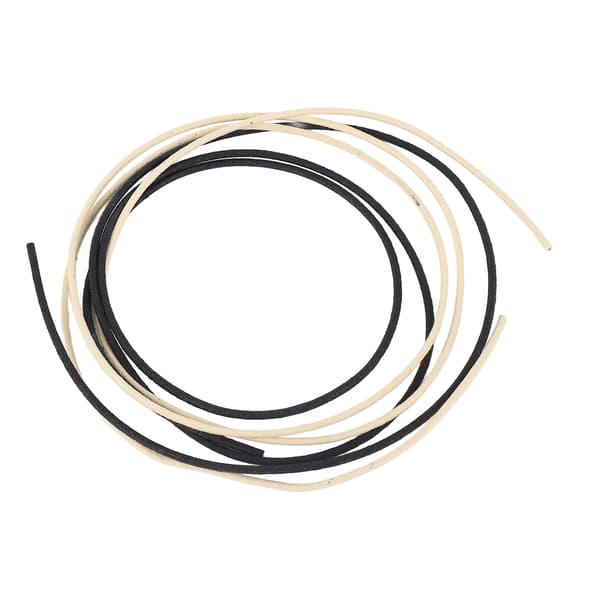 2-pack gitarrpickupkabel skyddande isolering lågbrusig enkelkärnig kopparkabel för elgitarrer