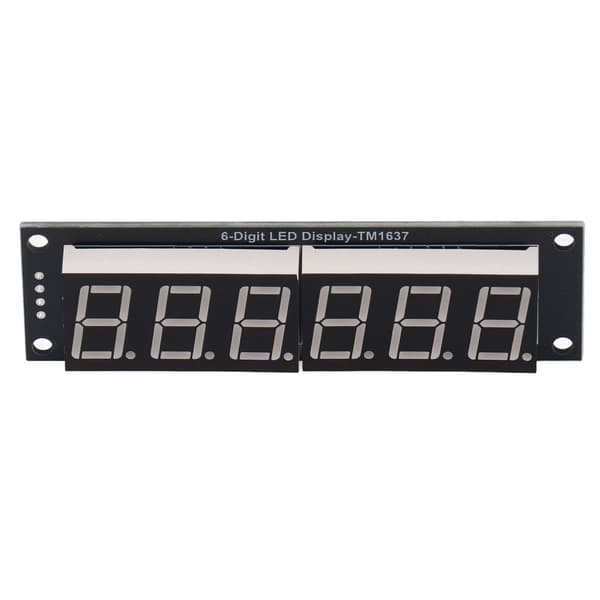 0.56in 6-cifret 7-segment displaymodul TM1637 Driver LED Digitalrørmodul 5V 2Pin IO