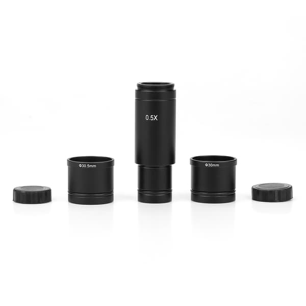 0.5X C-Mount 30/30.5mm Adapter til Mikroskop CCD Kamera Okularlinse