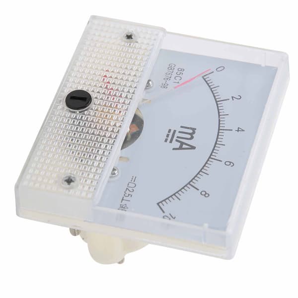 85C1 DC 0-10MA Pointer Amperemeter Hoved Amperemeter Panel Strømmåleinstrument