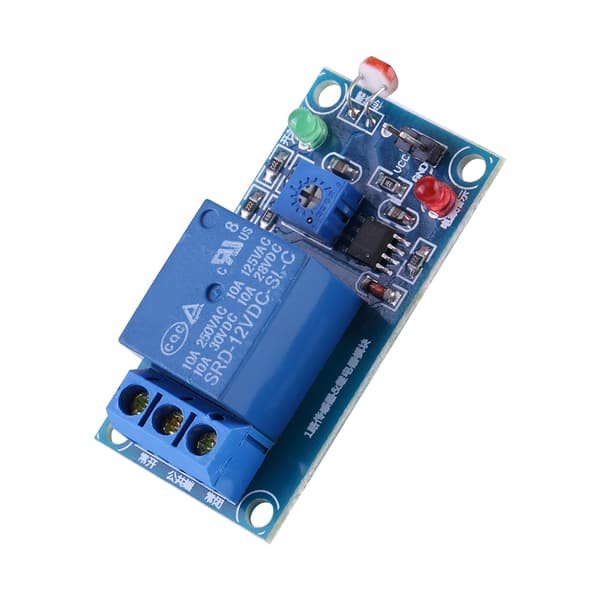 12V Stabil LDR Fotomodstand Relæ Modul Controller Lyssensor Afbryder