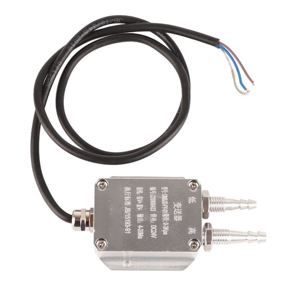 24VDC Vindtryktransmitter Højpræcisions differenstryksensor 0‑3Kpa OMSJD‑FY‑01