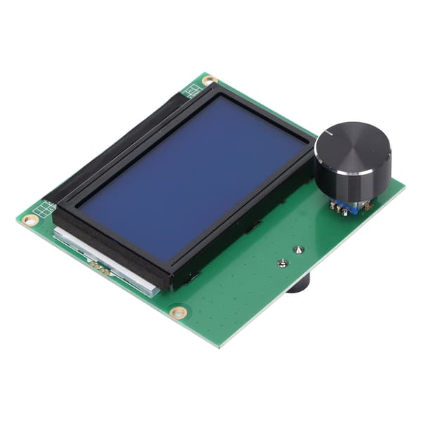 12864 LCD-skærm 3D-printer kontrolskærm Smart Panel til CR-10S Ender 3 opgraderingssæt