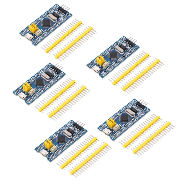 5 STK STM32F103C8T6 Minimum System Udviklingskort Mirco USB 40 Pin Core Læringsmodul