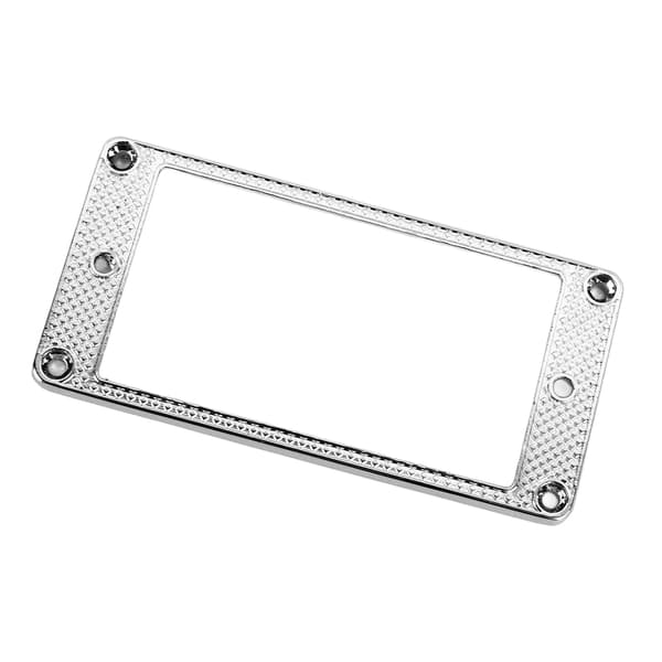Silver Zinklegering Konturerad Gitarr Pickup Ram för Les Paul Elgitarr, Pro Monteringslist, 1-pack