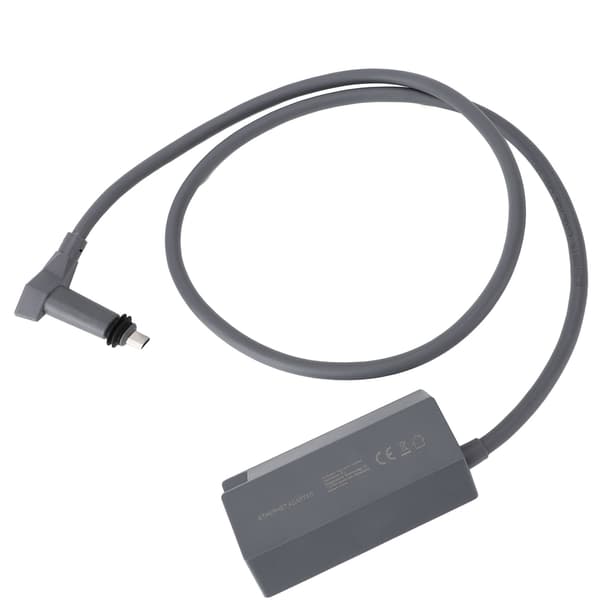 Rektangulær satellit bredbånds Ethernet-adapter i gummi til eksternt kablet netværk, 1 pakke