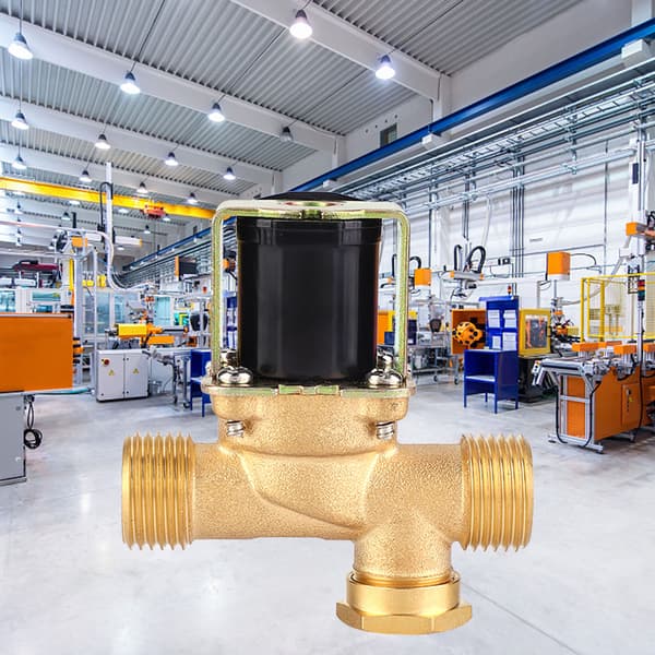 1/2\" Messing Elektrisk Magnetventil NC Normalt Lukket Vandindløbsventil (DC12V)