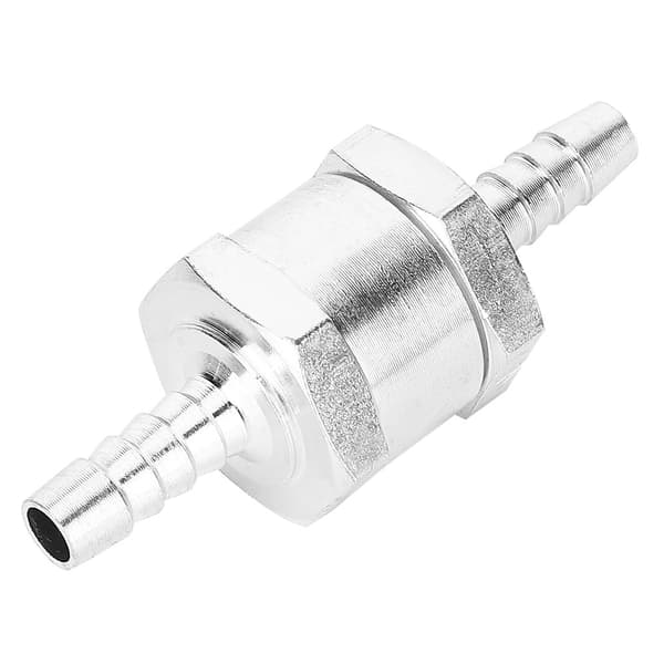 Aluminium Bränsle Backventil Envägs Bensin 6MM