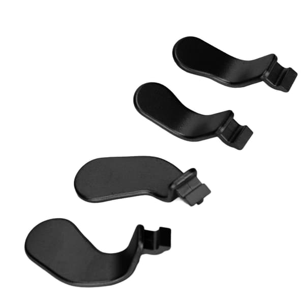 4-pak rustfri stål paddle-knapper sæt til Xbox One Elite Series 2 Controller Model 1797 - Sort