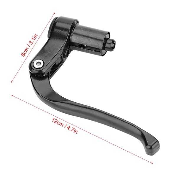 Fastnavs foldecykel bremsegreb styr MTB cykelkomponent (sort)