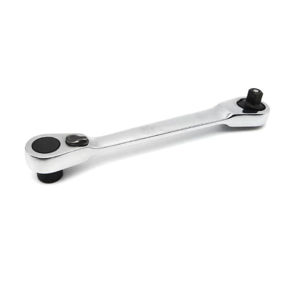 Topnøgle Skraldenøgle Bit Driver Combo 1/4in 72 Tænder Quick Release Dobbelthovedet Topnøgle