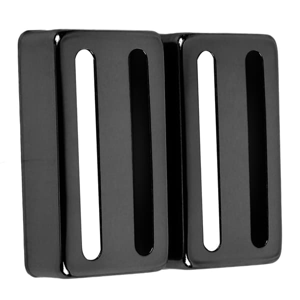 2 stk. sorte messing elektrisk guitar pickup-dækselsæt, kølende ridsefast rustfrit erstatning til guitarhardware