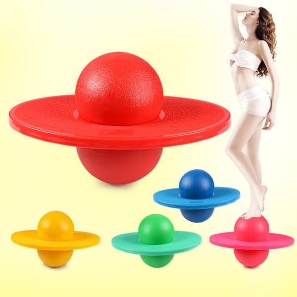Bouncing Rock Ball Balansbräda för barn – Träningshoppleksak, Space Hopper, Hållbart kul